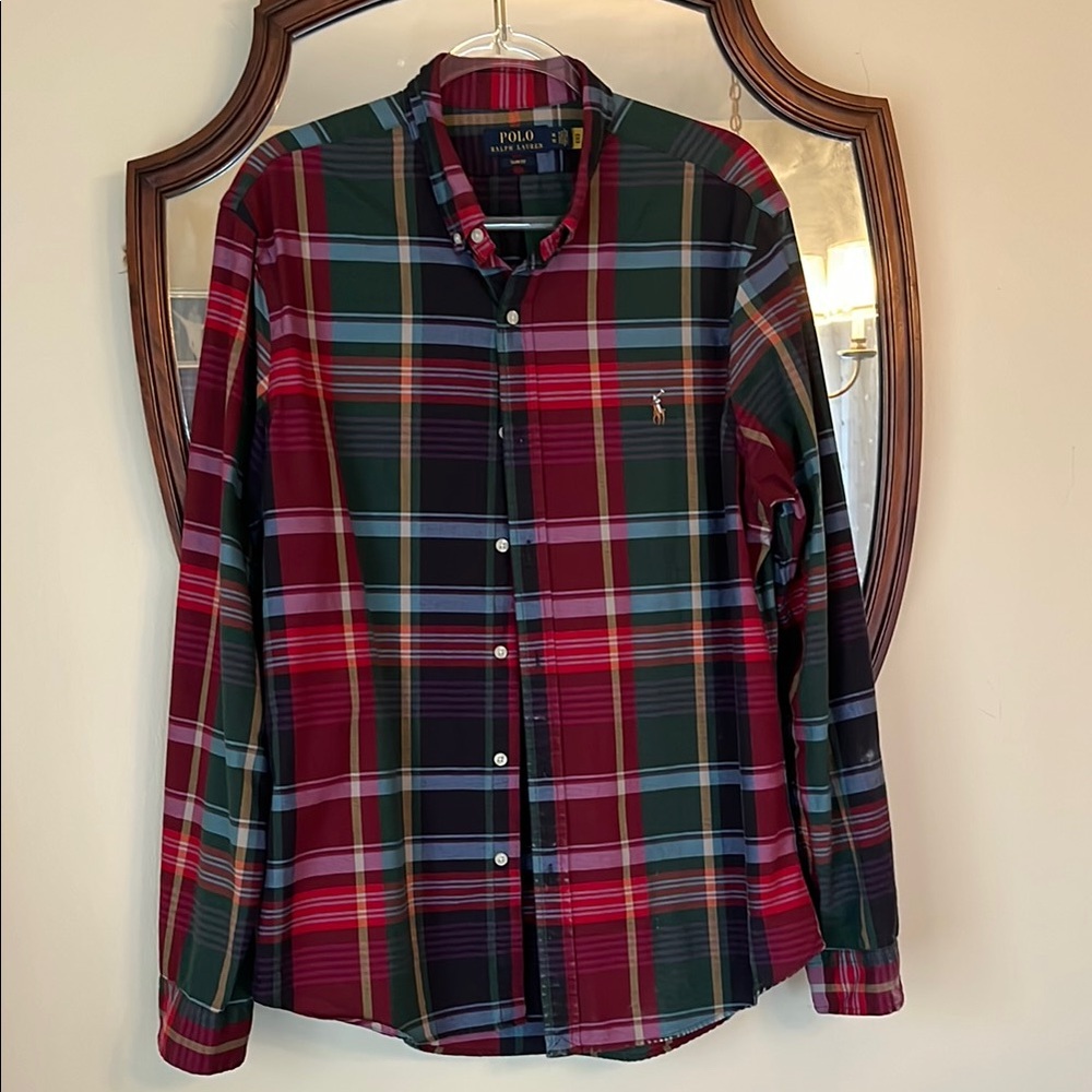 Polo by Ralph Lauren Men's Multicolor Plaid Shirt